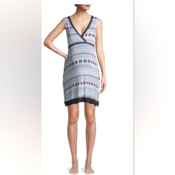 ★NWT★Plus Size★NURTURE By Lamaze~Full Coverage Maternity/Nursing Chemise Gown★ - Picture 5 of 16